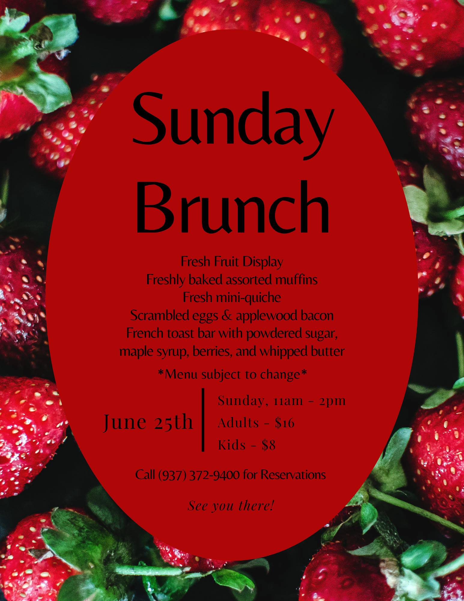 Sunday Brunch June 85 11 in