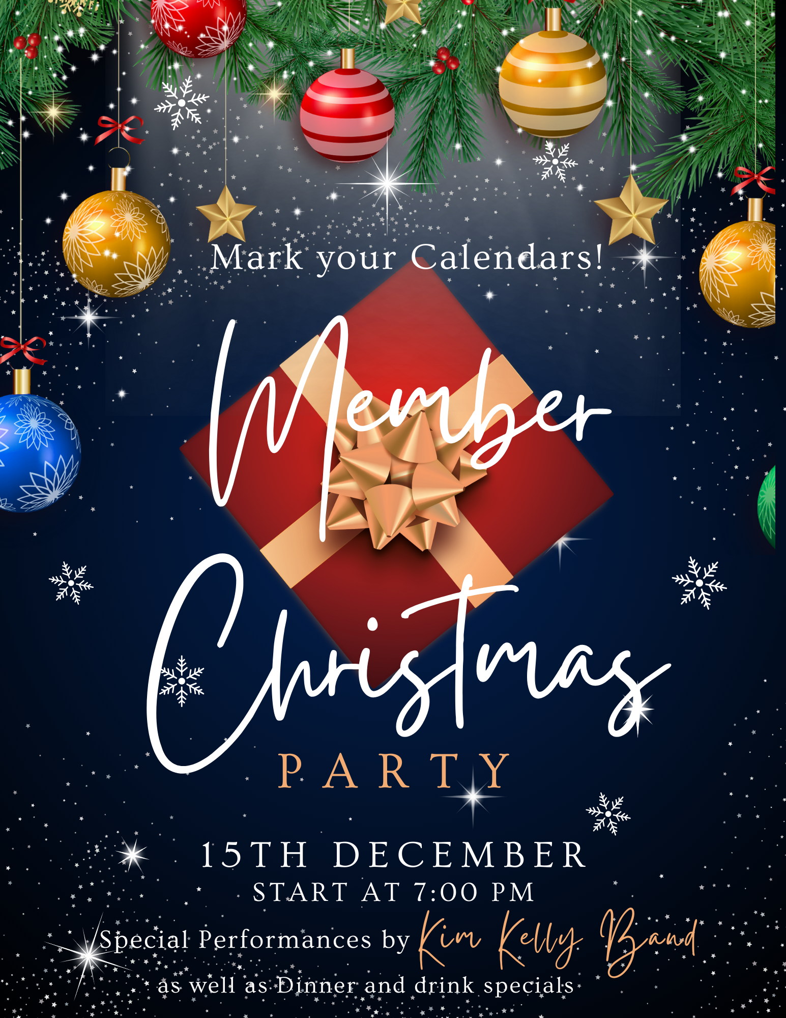 Christmas Party Flyer