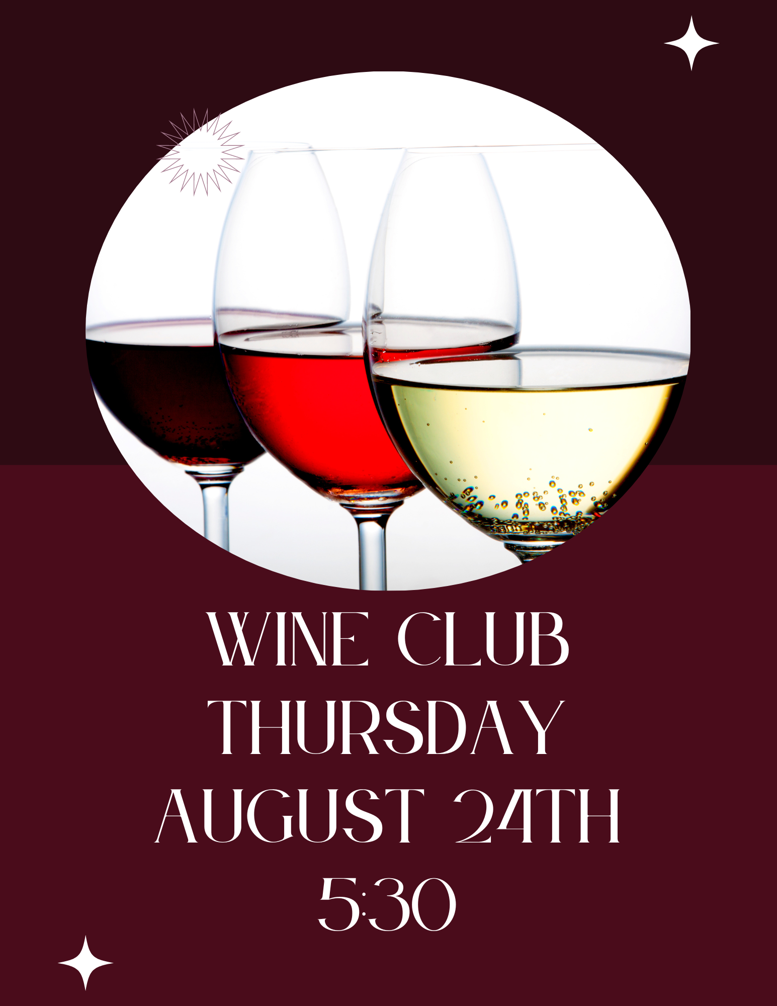 Wine club aug 24